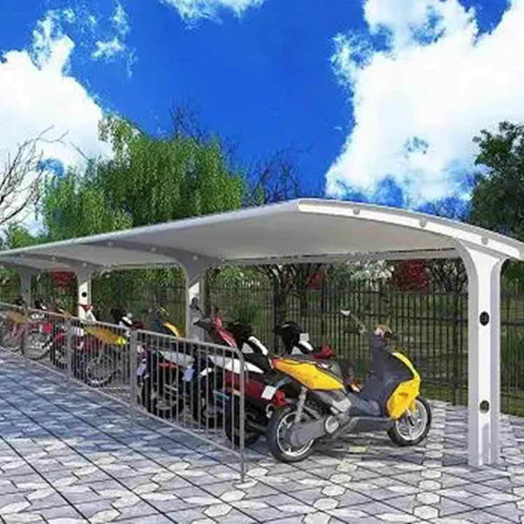 保定膜结构电动车棚